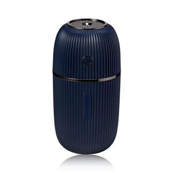 

Portable 300ML Ultrasonic USB Aroma Essential Oil Diffuser Romantic Color Night Lamp Mist Maker Humidifier Navy Blue
