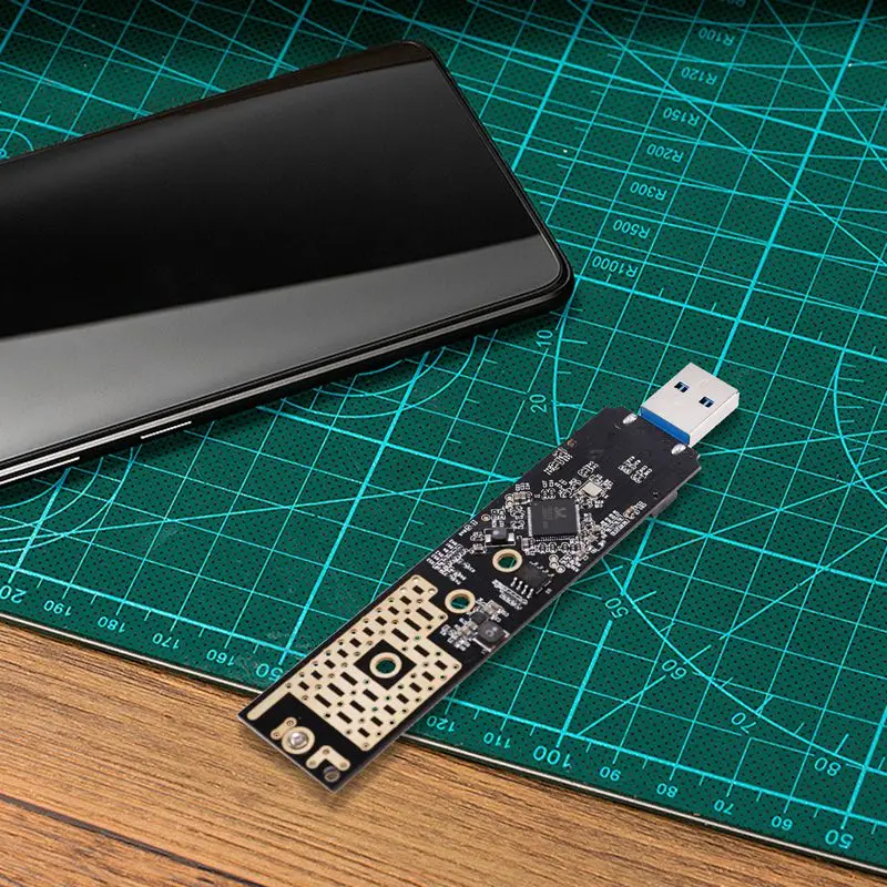 Адаптер PPYY-NVMe для USB M.2 SSD для USB 3,1 type a с адаптером для жесткого диска RTL9210