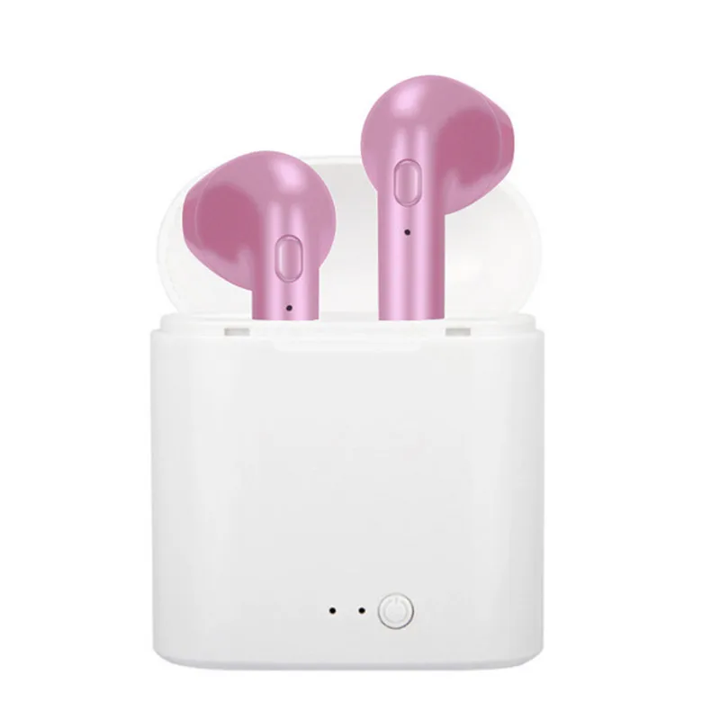 with charging box-RR I7s Tws беспроводные наушники, Bluetooth наушники, наушники-вкладыши, гарнитура для зарядки, микрофон для iPhone, huawei, Xiaomi - Color: with charging box-RR