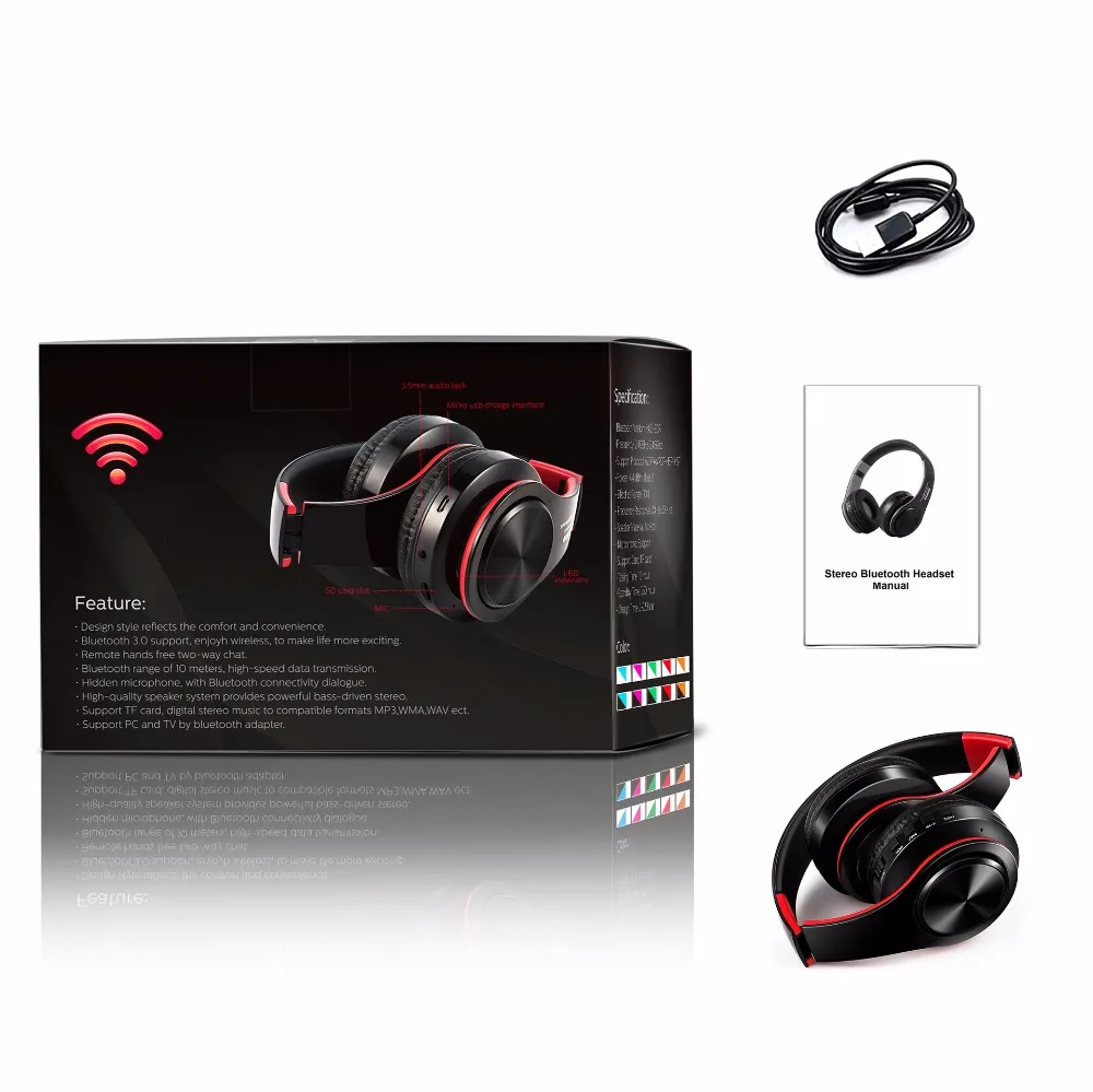 Tourya B7 Wireless Headphones Bluetooth Headphone Earphone Portable Headset Earphones With Mic For PC mobile phone Xiaomi TV MP3