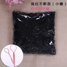 Головной убор и заколка для волос для детей маленькая повязка для волос Детские аксессуары для волос черный и белый с узором массивный резиновый пояс шина