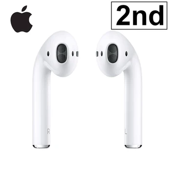 

Apple AirPods 2nd with Charging Case Bluetooth Earphone Wireless Bass Earbuds Tones Connect Siri for iPhone iPad Mac Apple Watch