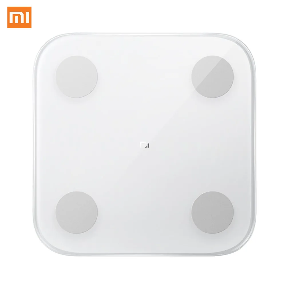 

Original Xiaomi Smart Body Fat Composition Scale 2 Bluetooth 5.0 Balance Test 13 Body Date BMI Health Weight Scale LED Display