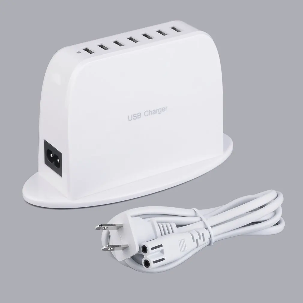 Быстрый мульти-Функция 5V 2.4A 7-Порты и разъёмы USB адаптер Мощность Зарядное устройство для мобильного телефона зарядное Зарядное устройство для телефонов мобильного телефона быстро Мощность Зарядное устройство