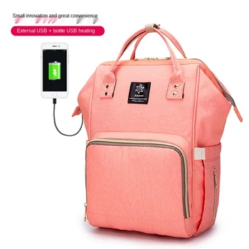 

Mommy Bag Waterproof Backpack Separation Bag Diaper Bags Maternity for Mom Baby Care Nappy Bag Baby Backpack Bb50
