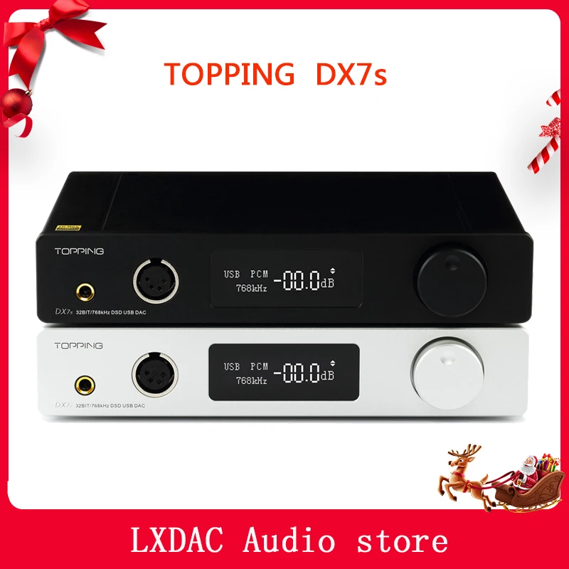 Topping DX7S 2*ES9038Q2M 32Bit/768K DSD512 DSD USB
