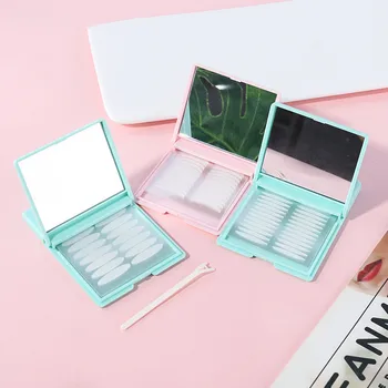 

480Pcs/set Double Eyelid Tape Makeup Tape Sticker Mirror Box Double Invisible Eyelid Sticker Pastes Makeup Tape