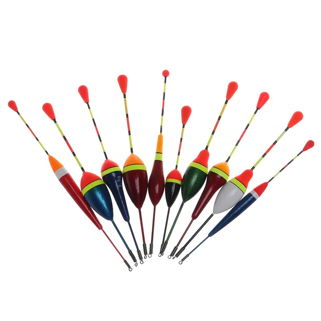 Colorful 4.5/3/2.5/1.2/0.8/0.6g Fishing Accessories Light Stick Floats  Fishing Bobber Stick Bobber Stick Fishing Floats Set - AliExpress