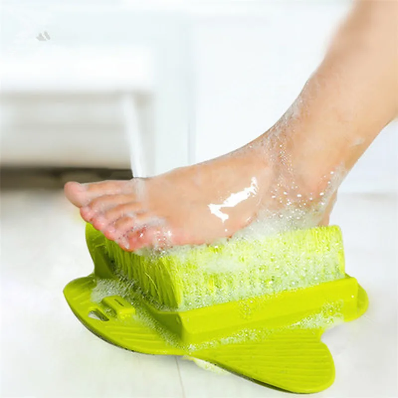 Скребок для ног щетка для душа средство для отшелушивания кожи скруббер с мягкой и жесткой щетиной сухой мозолей подошва скраб Ноги очиститель для ванны