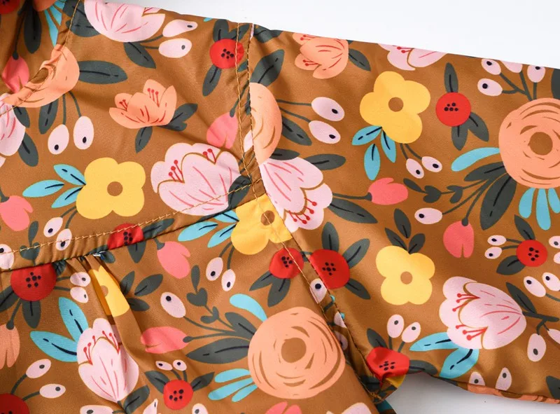 COOTELILI Waterproof Jacket For Girls Windbreaker Toddler Kids Girls Bomber Coat Baby Girls Jacket  Children Clothing 80-130cm (9)