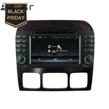 

Android 9.0 GPS Navigation Car Radio Player For Mercedes-Benz CL-W215/S-W220 1998-2005 Multimedia Player Head Unit Tape Recorder