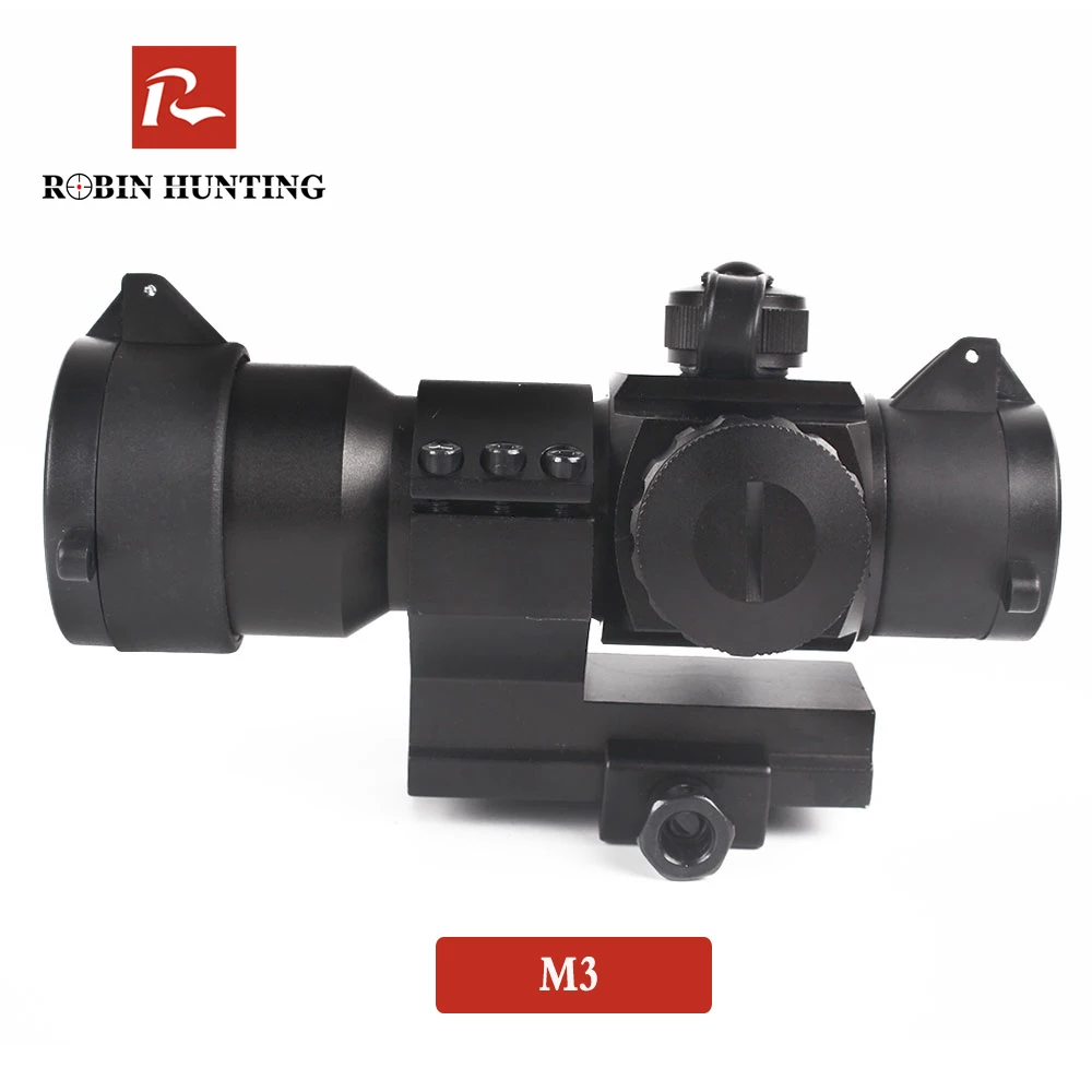 

Robin Hunting M3 Tactical Optical Sight Scope Holographic Red Green Dot Reticle Collimator Sight Hunting Riflescope For Airgun
