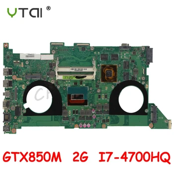 

N750JK motherboard REV:3.0 For ASUS N750JK N750JV laptop motherboard i7-4700HQ GTX850M 2GB HM86 DDR3 100% test intact