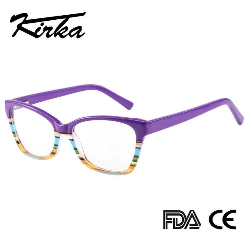Очки Kirka Frame женские оптические очки Ретро прозрачные линзы для близорукости