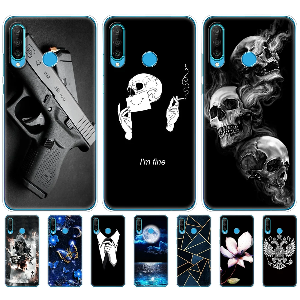 Чехол для Huawei P30 Pro чехол P30Pro силиконовый из ТПУ задняя крышка телефона фонарь 30 Lite|Бамперы| |