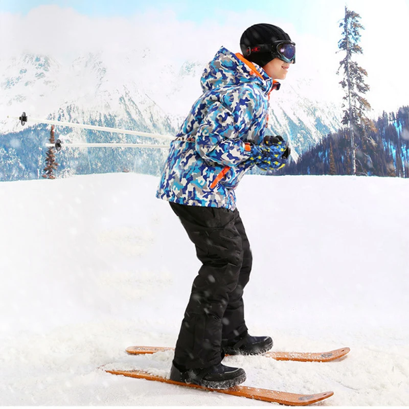 

TWTOPSE Children Skiing Pants Waterproof Warm Windproof Snowboarding Children Trousers Overalls Snow Bib Girl Boy Winter Pants