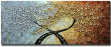 

Modern Hand Painted Flower Abstract Canvas Wall Art Oil Paintings Decor For Living Room Dining Room Artwork Home Walls Frameless