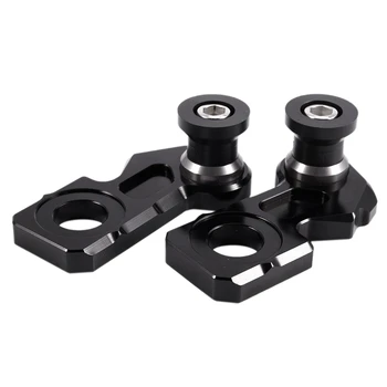 

Motorcycle Accessories CNC Aluminum Chain Regulator Block with Support Spool, for to Honda Cb650F Cbr650F 2014-2018, 8mm