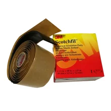 

3M Scotchfil Electrical Insulation Putty Tape, 38MM*1.52M,1 Roll/Carton, 12 /Case