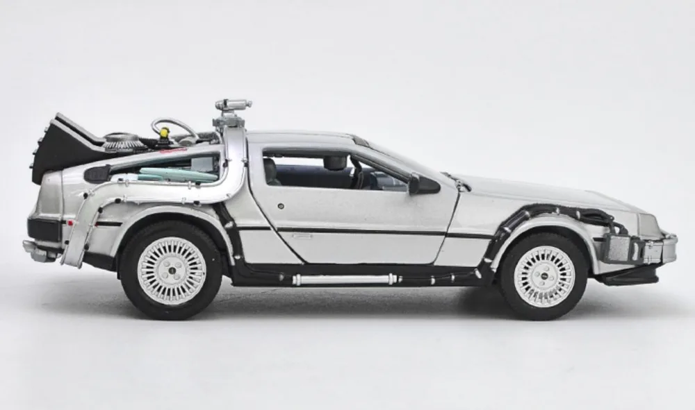 224003G Set of 3 for sale online Welly Diecast DeLorean Time Machine