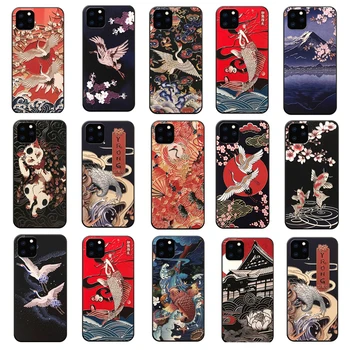 

3D Emboss Patterned Phone Case For iPhone X XS XR 11Pro MAX 6 7 8 Plus Soft TPU Back Cover for iPhone Series Capa Matte Coque