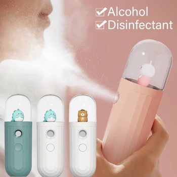 

30ML Mini Nano Facial Sprayer USB Nebulizer Face Steamer Humidifier Hydrating Anti-aging Wrinkle Women Beauty Skin Care Tools
