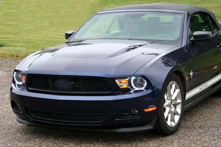Для Ford mustang 2010 2011 2012 супер яркий белый цвет 3528 SMD комплект светодиодов «глаза ангела» дневной ходовой светильник DRL