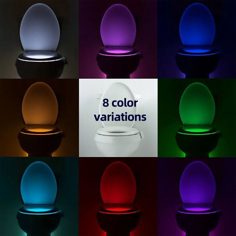 Умный ночной Светильник для туалета светодиодный светильник с пассивным ИК