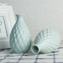 Современная Скандинавская настольная керамическая ваза для цветов, домашняя ваза, украшение для гостиной, аксессуары, настольные вазы, декоративные украшения