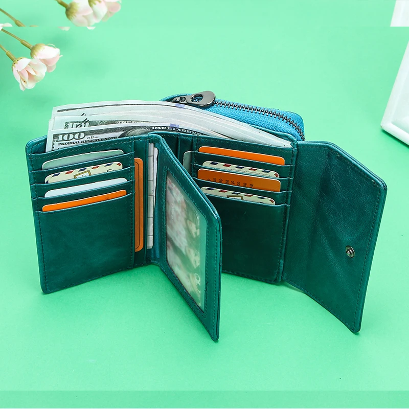 Contact's Genuine Leather Wallet Women Clutch Wallets for Women Luxury Female Coin Purse Rfid Card Holder Bags Portfel Damski leather wallet credit card holder women wallet card wallet coin purse wallet