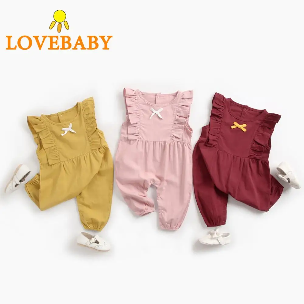 

2019 New Twins Baby Girl Clothes Bodysuit Newborn Infantil Short Sleeve Body 100% Cotton 0-36M Clothing Body Dziecko Bebe Menina
