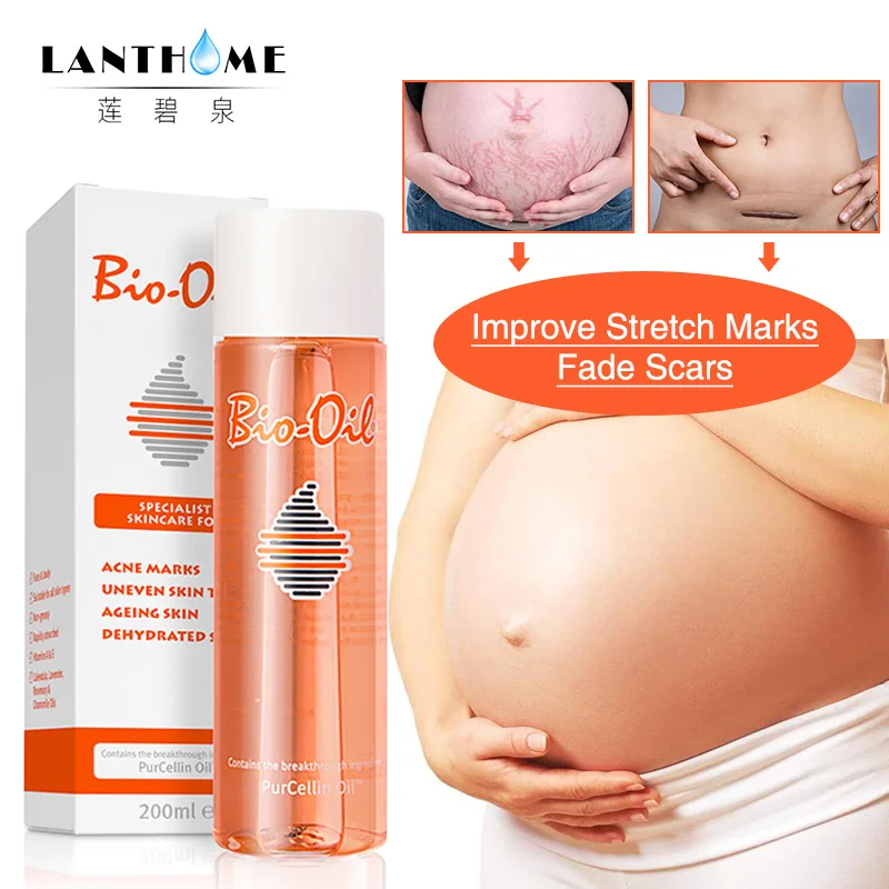 

100% Australia Bio Oil 200ml Skin Care Ance Stretch Marks Remover Cream Remove Body Stretch Marks Uneven Skin Tone Purcellin Oil