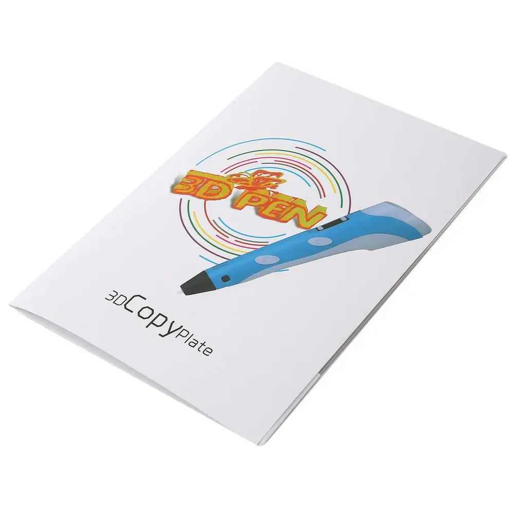 

3D Copy Plate Paper Mold for 3D Printing Pen 3D Drawing Stencils 3D Drawing & Doodle Printing with 16 Types Pattern