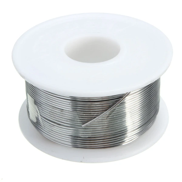 1PC Tin Lead Solder Wire 50g 0.8mm/1.0mm 60/40 Rosin Core Soldering 2% Flux Reel Tube Welding Wires Safety