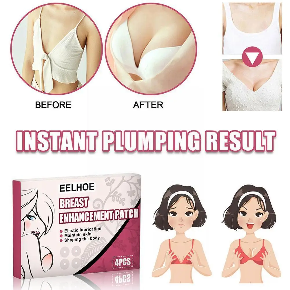 4pcs/set Breast Enlargement Patch Promote Female Hormone Lift Firming Massage Essence Bust Up Care For Women 2 B6t0 |