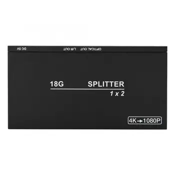 

HDMI 2.0 Splitter Adapter Switcher 4:4:4 with Scaler/Audio Extract HDMI Adapter (100-240V)
