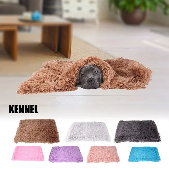 Pet Dog Cat Plush Bed Durable Keep Warm Autumn Winter Sleeping Mat DAG-ship