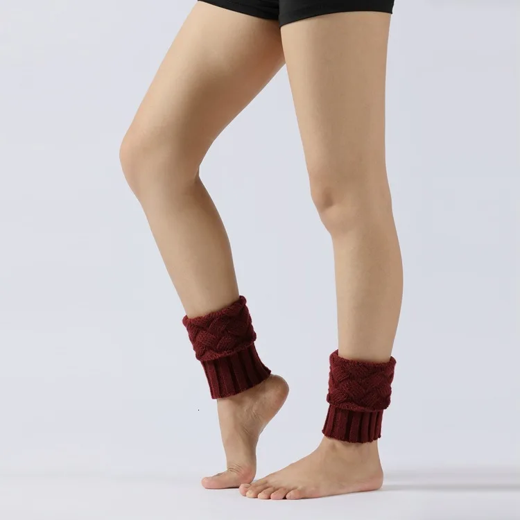 RICORIT 3 Pair Winter Women Knitted Leg Warmers Socks Boot Cover Knitting Socks Keep Warm Leg Socks Set Boots Set Wool Socks