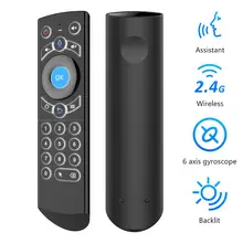 

G21 Pro 2.4G Wireless Gyro IR Learning Voice Remote Control for X96 Mini H96 Max