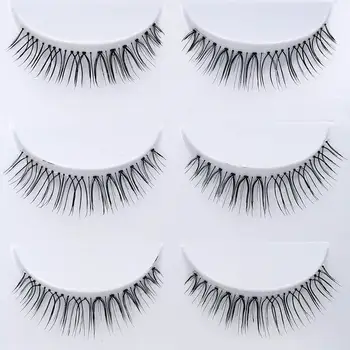 

Natural Sharpened False Eyelashes 3-Pack Personalized Entirely Handmade Eyelash Extension Tool