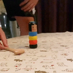 Бессмертный Daruma Небьющийся деревянного человечка волшебная игрушка, Прямая поставка