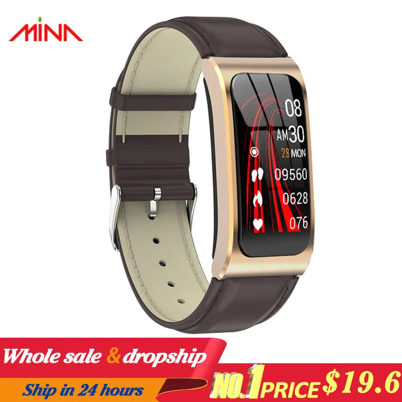 

Smart bracelet AK12 Color Screen Ip68 Waterproof Women's Watch sphygmomanometer menstrual cycle activity monitor Sports Band