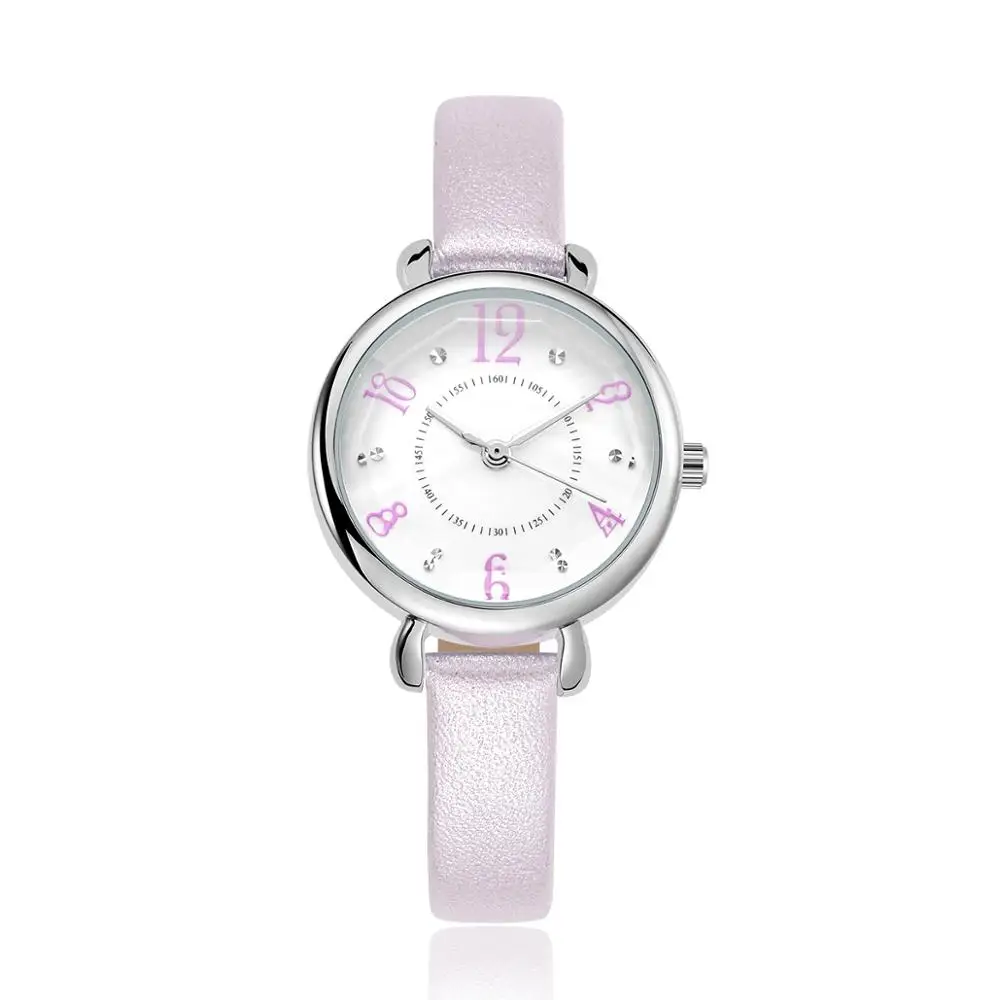 

Fashion brand women brand watches quartz casual leather strap wristwatches lady cocks