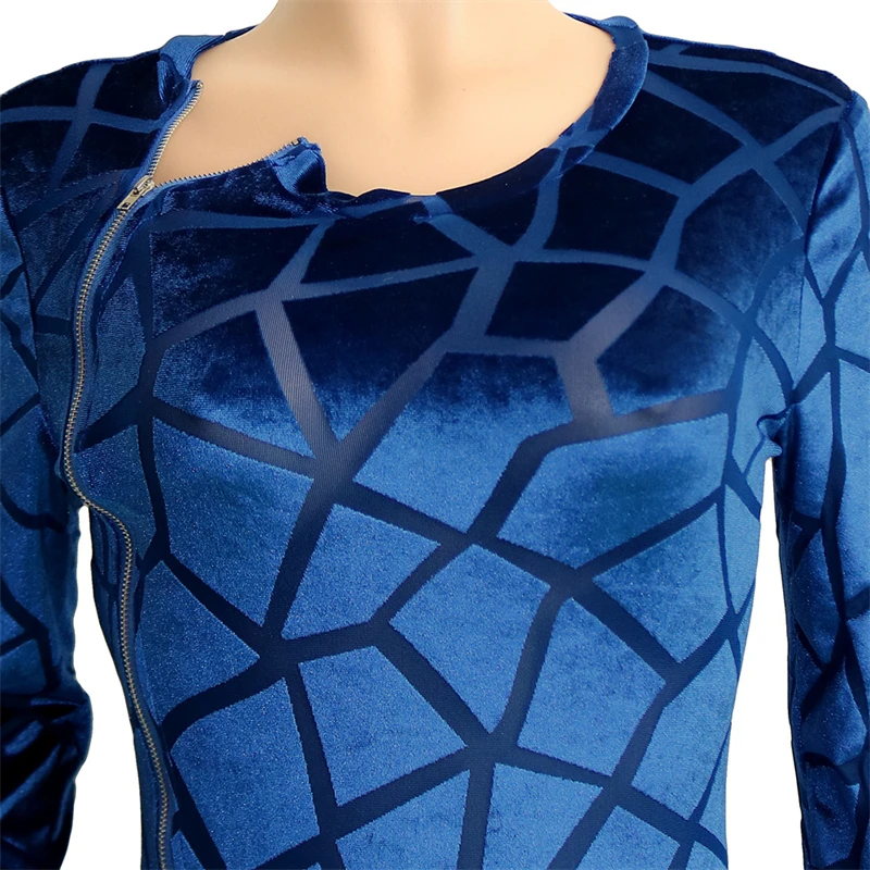 Title 14, Tuta donna maniche lunghe girocollo, modellante...