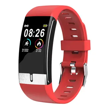 

Smart Bracelet For Measuring Body Temperature And Electrocardiogram E66 Professional Medical Chip Step Count Waterproof