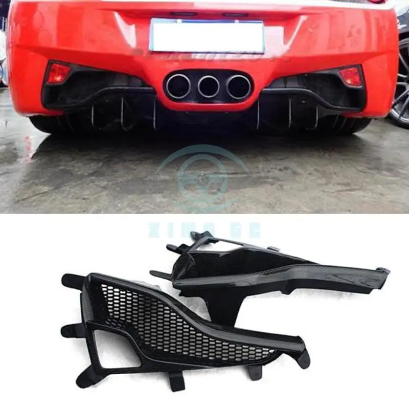 Автомобильные аксессуары модификация автомобиля Carbon Italia Coupe& Spider задний светильник-накладка 2 шт. для Ferrari F458 2010