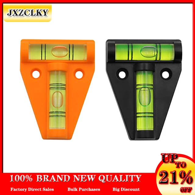 Nivel De Burbuja Horizontal Mini Tipo T, Kit De Medición De Nivel  Triangular De Alta Precisión, Color Verde, 2 Uds. Nivel Burbuja Nivel De Burbuja  Nivel Autocaravana Spirit Level - Nivel Láser