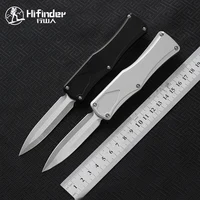 Hifinder version D2 blade 6061-T6 handle OUTDOOR Knife survival KNIVES EDC Tactical knife Camping TOOL 1