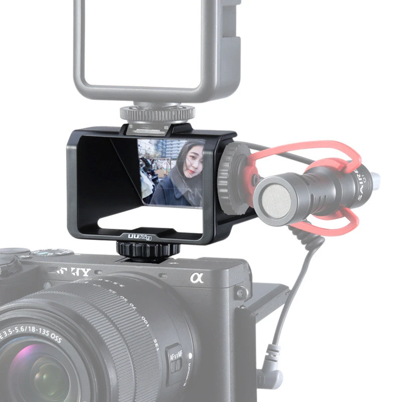UURig R031 Camera Vlog Selfie Flip Screen Bracket For Sony Canon A6000 W4J6 