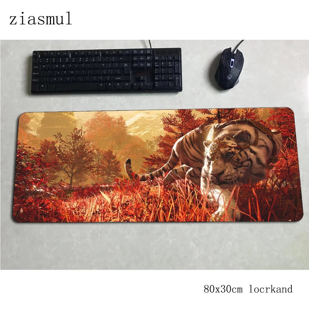 Коврик для мыши far cry 80x30 см, персональный Коврик для компьютерной мыши, игровые аксессуары из натурального каучука, коврик для мыши, клавиатура, игры для ПК, геймера